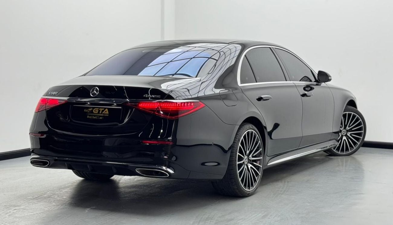 مرسيدس بنز S 580 4MATIC Exclusive 4.0L 2024 Mercedes-Benz S580 AMG 4MATIC, Service History, 1 Year Warranty