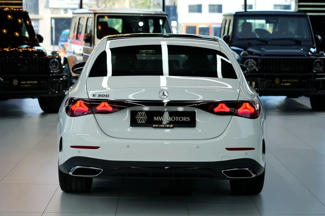 Mercedes-Benz E300 E 300 | GCC 0km | Agency Warranty | AMG Package