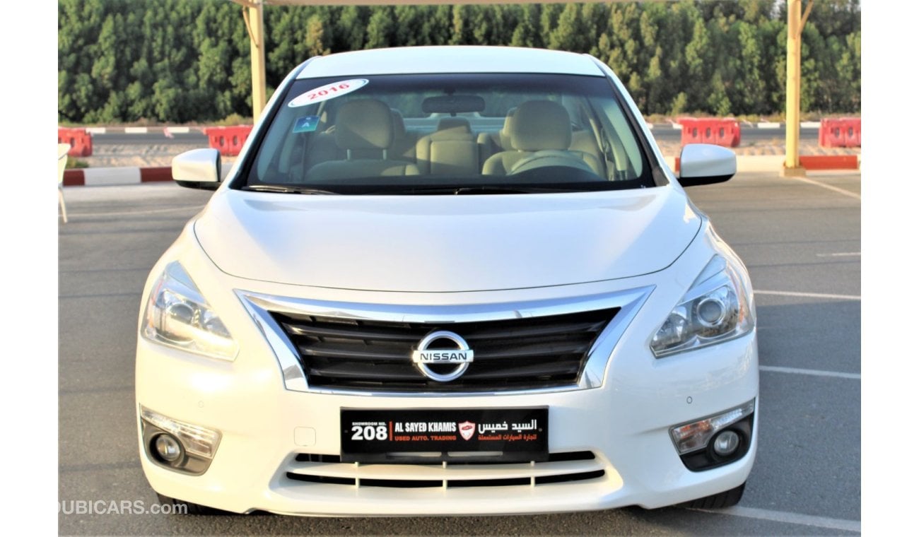 Nissan Altima Nissan Altima 2016 GCC  NO 2agency condition, without any accidents, very clean from inside and outs