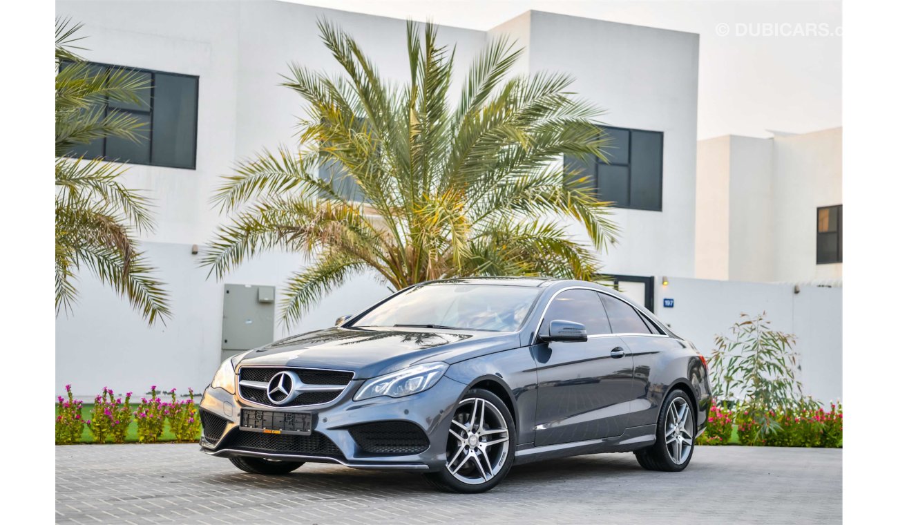 Mercedes-Benz E 250 AMG - Coupe -Full Agency History - AED 2,330 Per Month - 0% DP