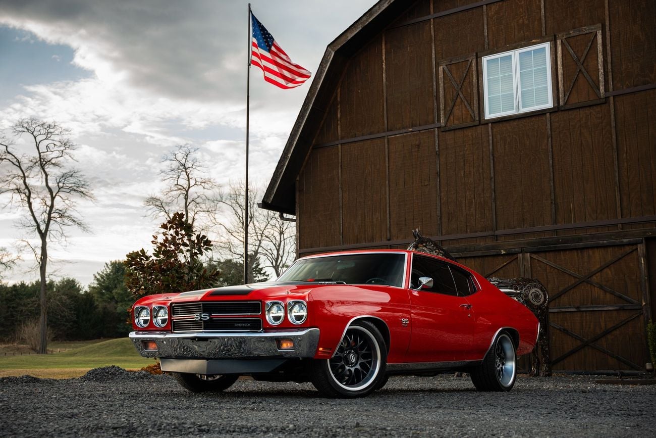 Chevrolet Chevelle Chevy Big Block V8, Ridetech Suspension Pro Touring Restomod