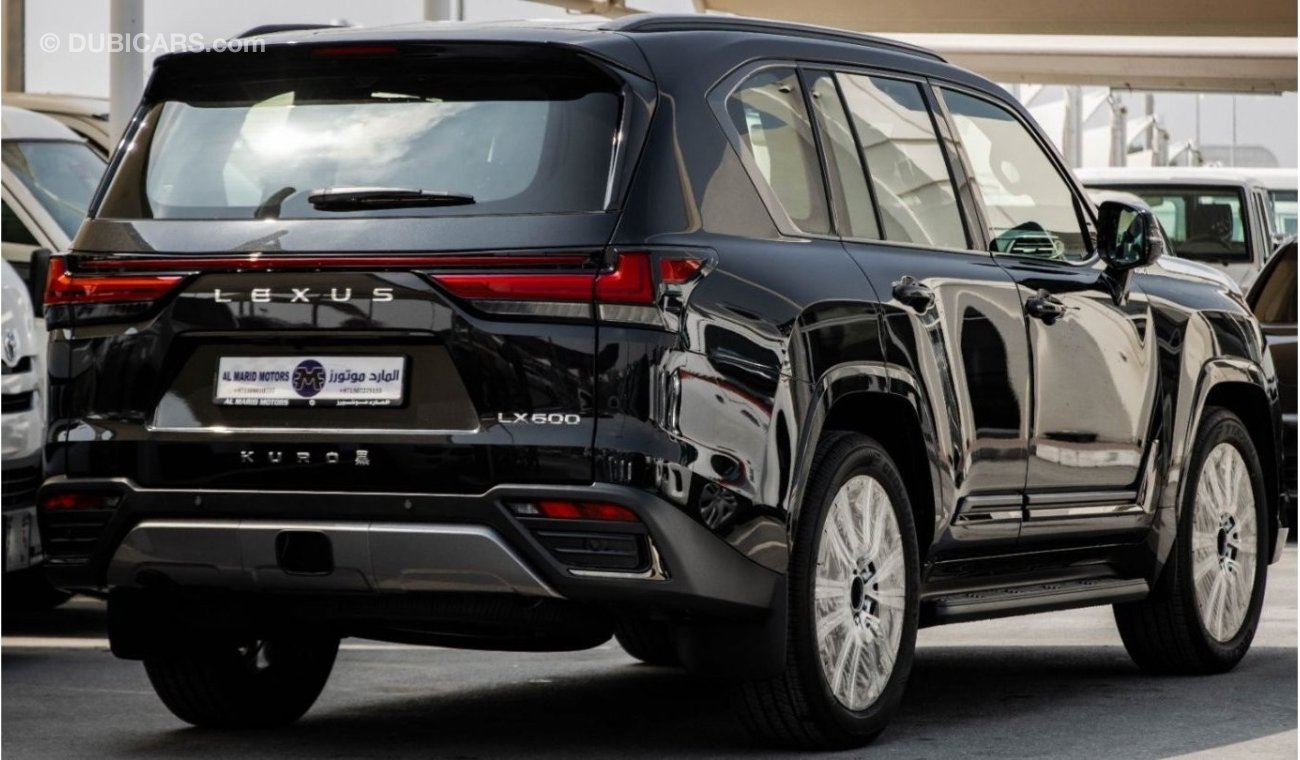 Lexus LX600 LX600 VIP KURO EDITION || 2023 || 0 KM || GCC SPECIFICATIONS