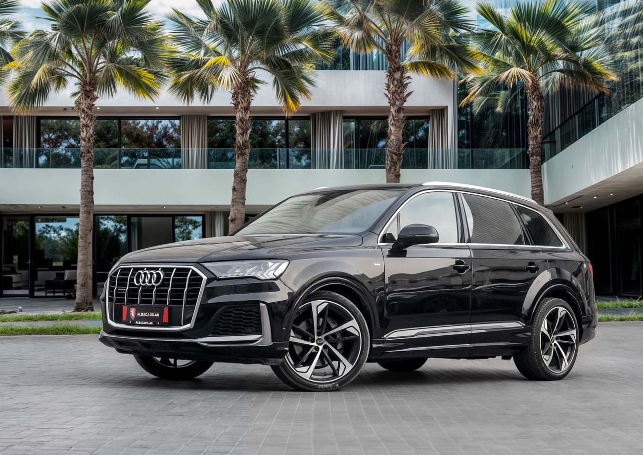 Audi Q7 55 TFSI QUATRRO S LINE | 3,134 P.M | 0% Downpayment | 2027 AUDI WARRANTY!