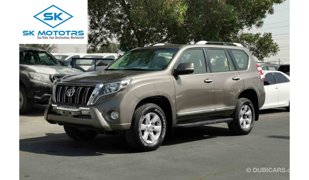 Toyota Prado 4.0L V6 PETROL, 17" RIMS, LED HEADLIGHTS, COOL BOX, CD-USB-AUX, AIRBAGS (LOT # 4811)