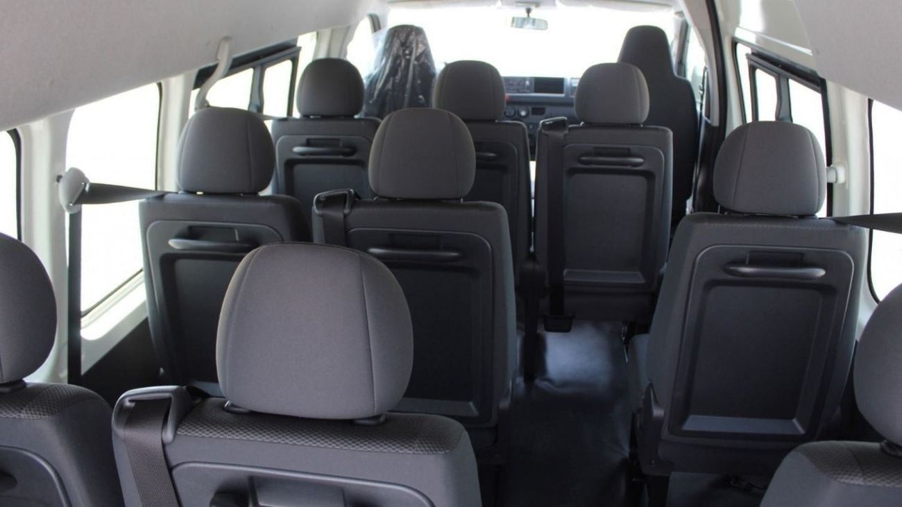 تويوتا هاياس Toyota Hiace 2.5L Diesel 15 seater AC H.Roof MY2024