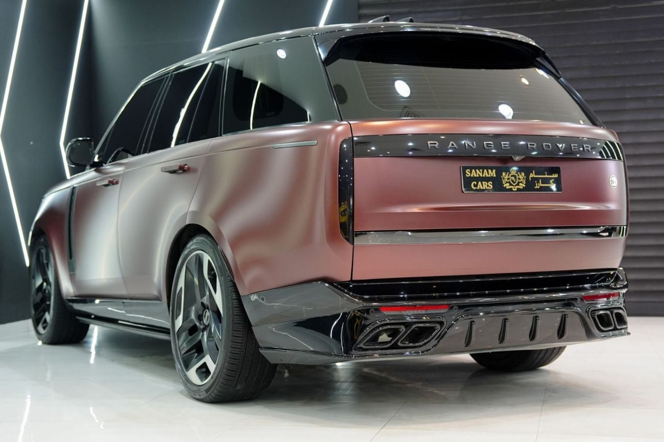 لاند روفر رينج روفر Vogue SV, Rear Entertainment Display, Two-Tone Interior, Al Tayer Warranty + Service