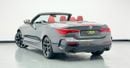 بي أم دبليو M440i 2025 BMW M440i xDrive Cabriolet, July/2029 BMW Warranty + Service Package, Full BMW Service History,