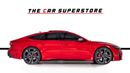 Audi RS7 TFSI quattro 4.0L GCC-1 Owner-Al Nabooda Service Contract Until 2028-Tango Red Special Color