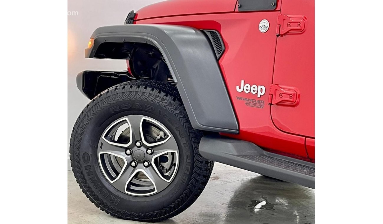 Jeep Wrangler 2020 Jeep Wrangler Unlimited Sport JL, Jeep Warranty 2025, Jeep Service Contract, GCC