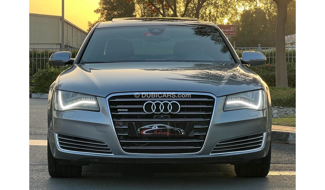 Audi A8 AUDI A8 L 4.0 TFSI QUATTRO GCC 2014 FULL OPTIONS TOP OF RANGE DEALER WARRANTY