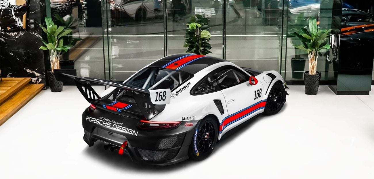 Porsche 911 3.8L F-6 Twin-Turbocharged Engine