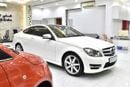 مرسيدس بنز C 250 EXCELLENT DEAL for our Mercedes Benz C250 Coupe ( 2015 Model ) in White Color GCC Specs