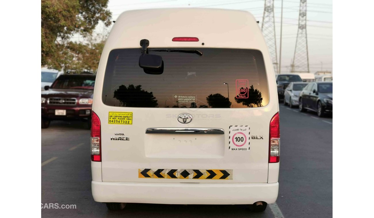 Toyota Hiace 2.7L Petrol, 15" Tyre, Manual Gear Box, Front & Rear A/C, Rear Roof Speaker, CD-USB (LOT # 5999)