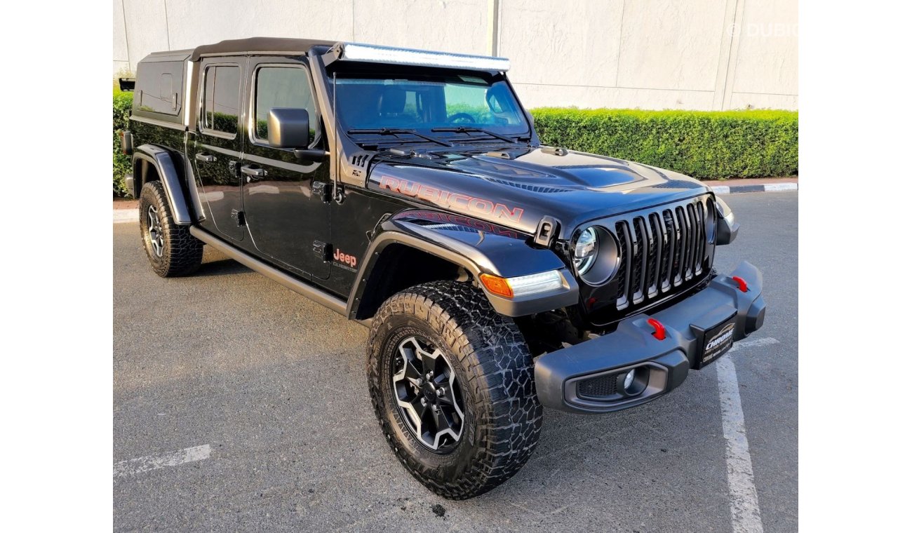 Jeep Gladiator 2021 JEEP GLADIATOR RUBICON (JT), 4DR CREW CAB UTILITY, 3.6L 6CYL  TURBO, DIESEL  ENGINE, AUTOMATIC,