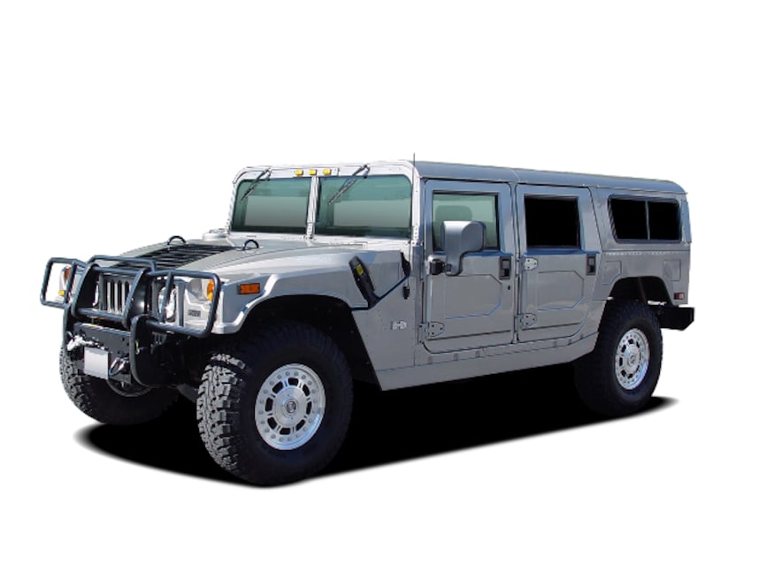 Hummer H1 cover - Front Left Angled