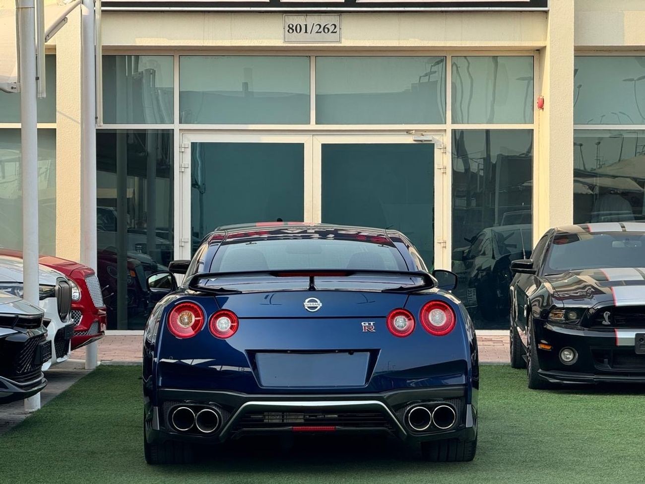 Nissan GTR Std NISSAN GTR GCC 2017 Black edition  Full carbon fibre