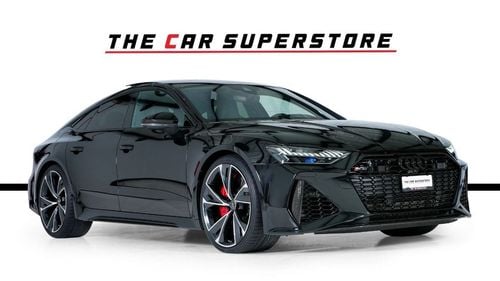 Audi RS7 SPORTBACK Carbon Fiber Package-Audi Ceramic Braking System-Red Calipers-Premium Leather Interior