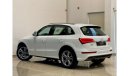 Audi Q5 2015 Audi Q5 S-Line, Full Audi History, Warranty, Service Contract, GCC