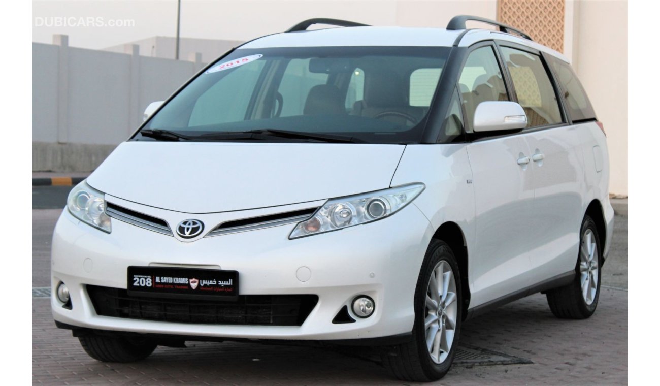 Toyota Previa Toyota Previa 2015 GCC, in excellent condition, without accidents, very clean from inside and outsid