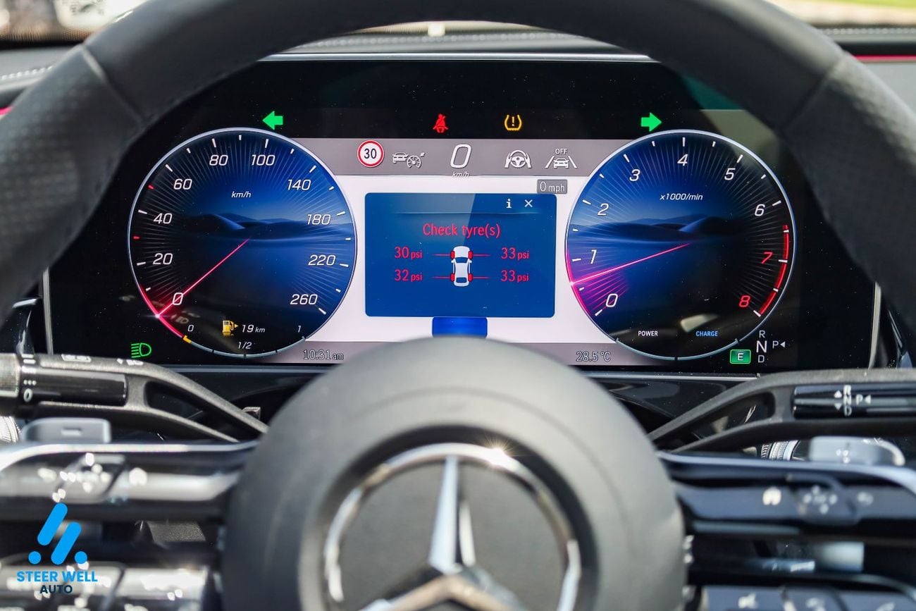 مرسيدس بنز E300 2025 AMG Line | AWD (4MATIC) | White Interior | Korean Specs | Contact Now