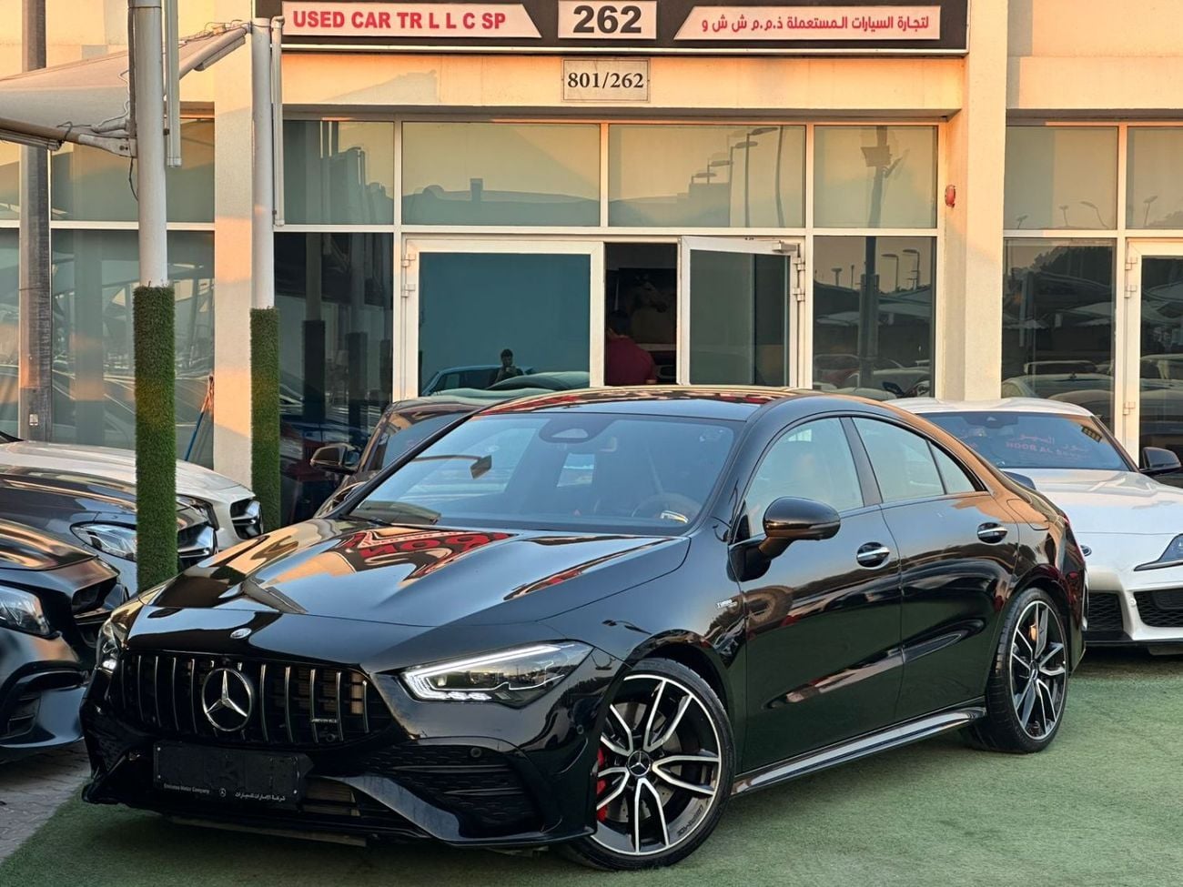 Mercedes Benz CLA35 AMG 4MATIC MERCEDES BENZ CLA35 AMG 2026 GCC FULL OPTION ORIGINAL PAINT UNDER WARRANTY