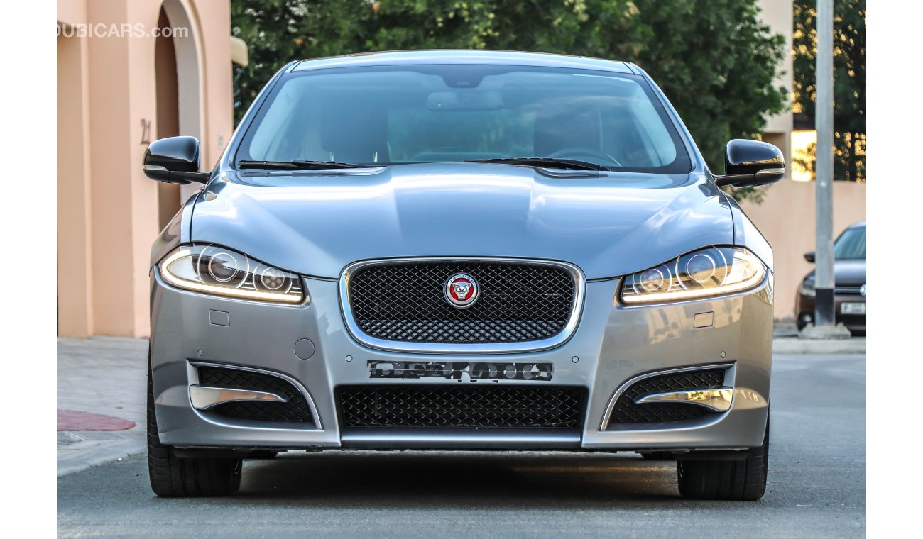 Jaguar XF -S (V6 Supercharged) 2015 GCC under Warranty with Zero Down-Payment.