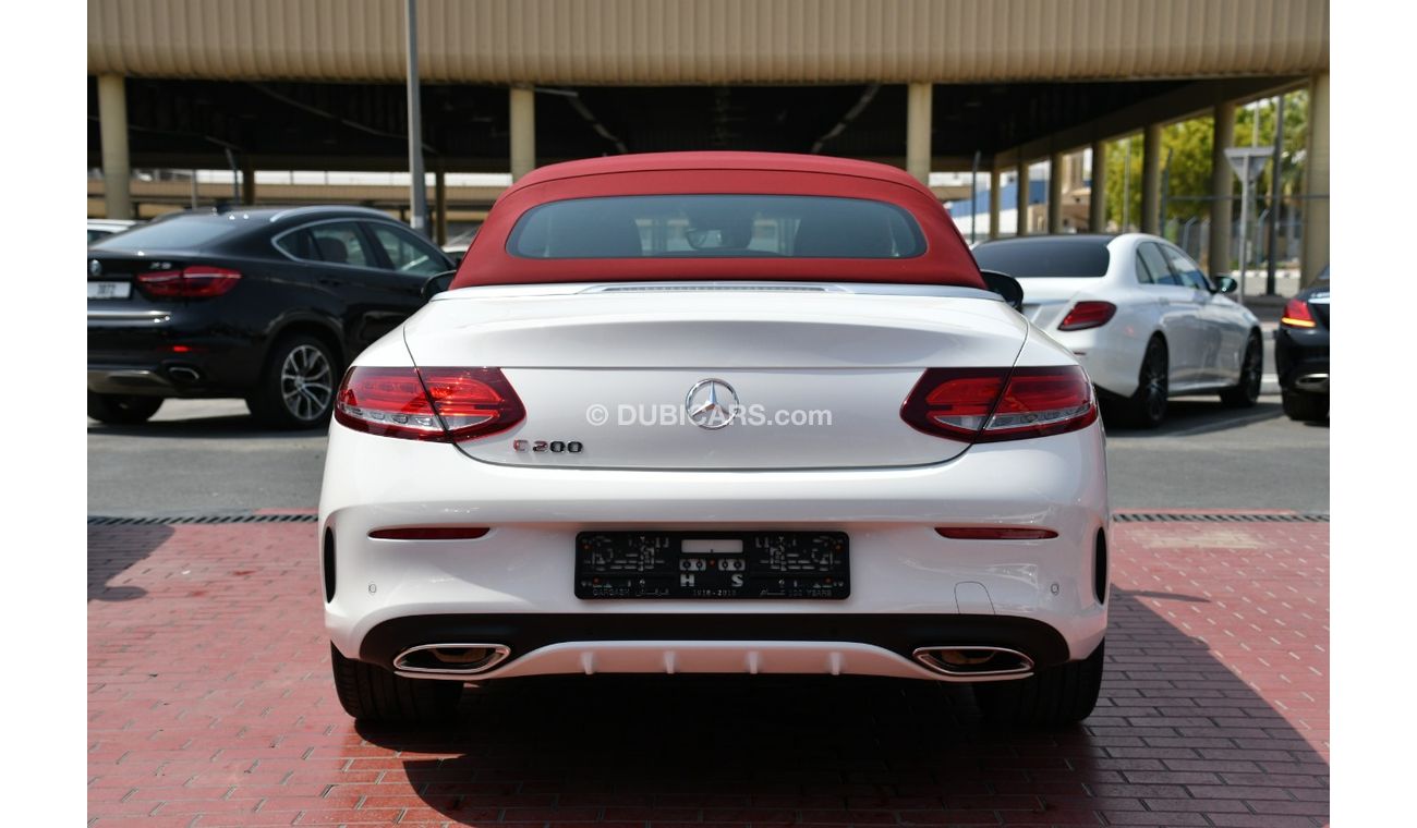 Mercedes-Benz C 200 AMG Convertable 2018 GCC