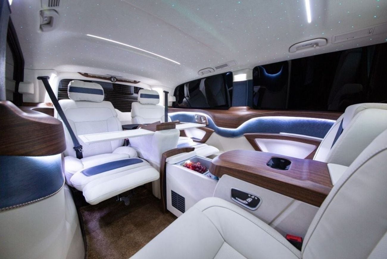 Mercedes Benz V300 AVANTGARDE ERTEX LUXURY CAR DESIGN CO. BLUE PRADA SAILOR EDITION