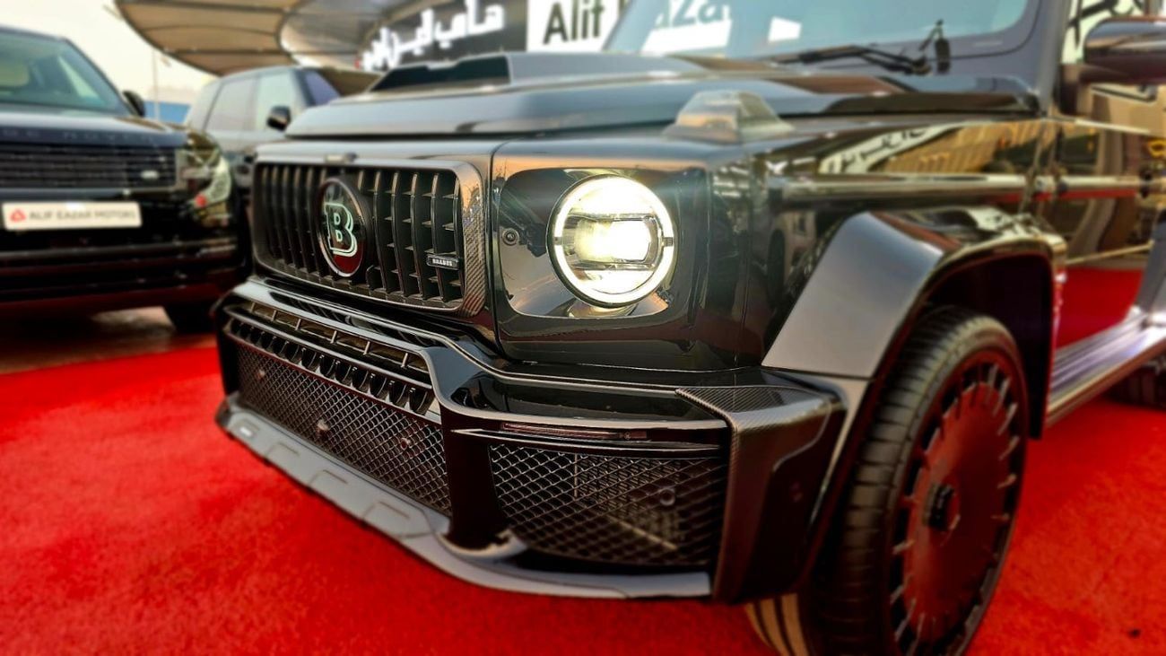 برابوس جي 800 ويدستار - مرسيدس-إيه إم جي جي 63  برابوس موديل 2025 – لون أسود | كاربون كامل | SUV فاخرة عالية الأداء