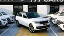 لاند روفر رينج روفر Autobiography P530 | Pearl White | Black Roof | Burgundy Interior | Shadow Exterior Package | GCC Sp