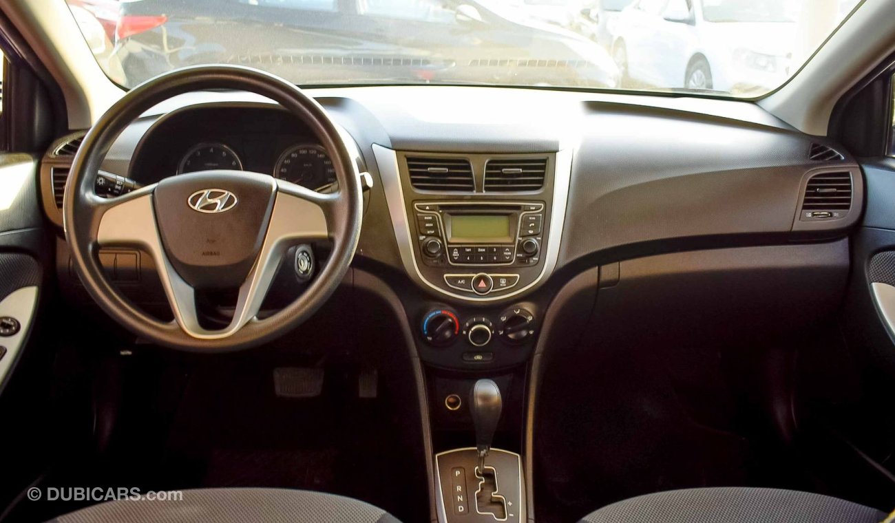 Hyundai Accent GCC 2015 WITHOUT ACCIDENTS