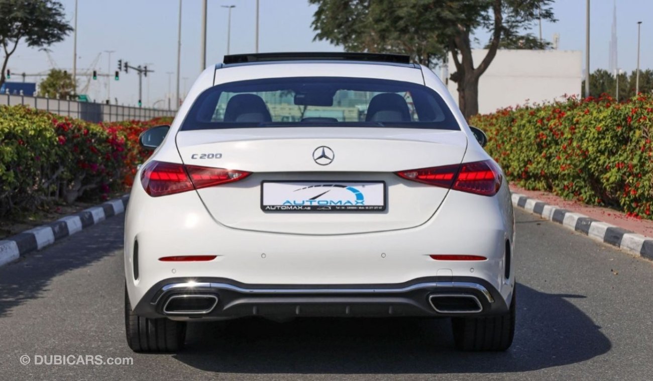 Mercedes-Benz C200 "Baby S Class" , 2023 GCC , 0Km , (ONLY FOR EXPORT)