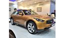Infiniti FX50 EXECELLENT DEAL for our Infiniti FX50 S 2009 Model!! in Orange Color! GCC Specs