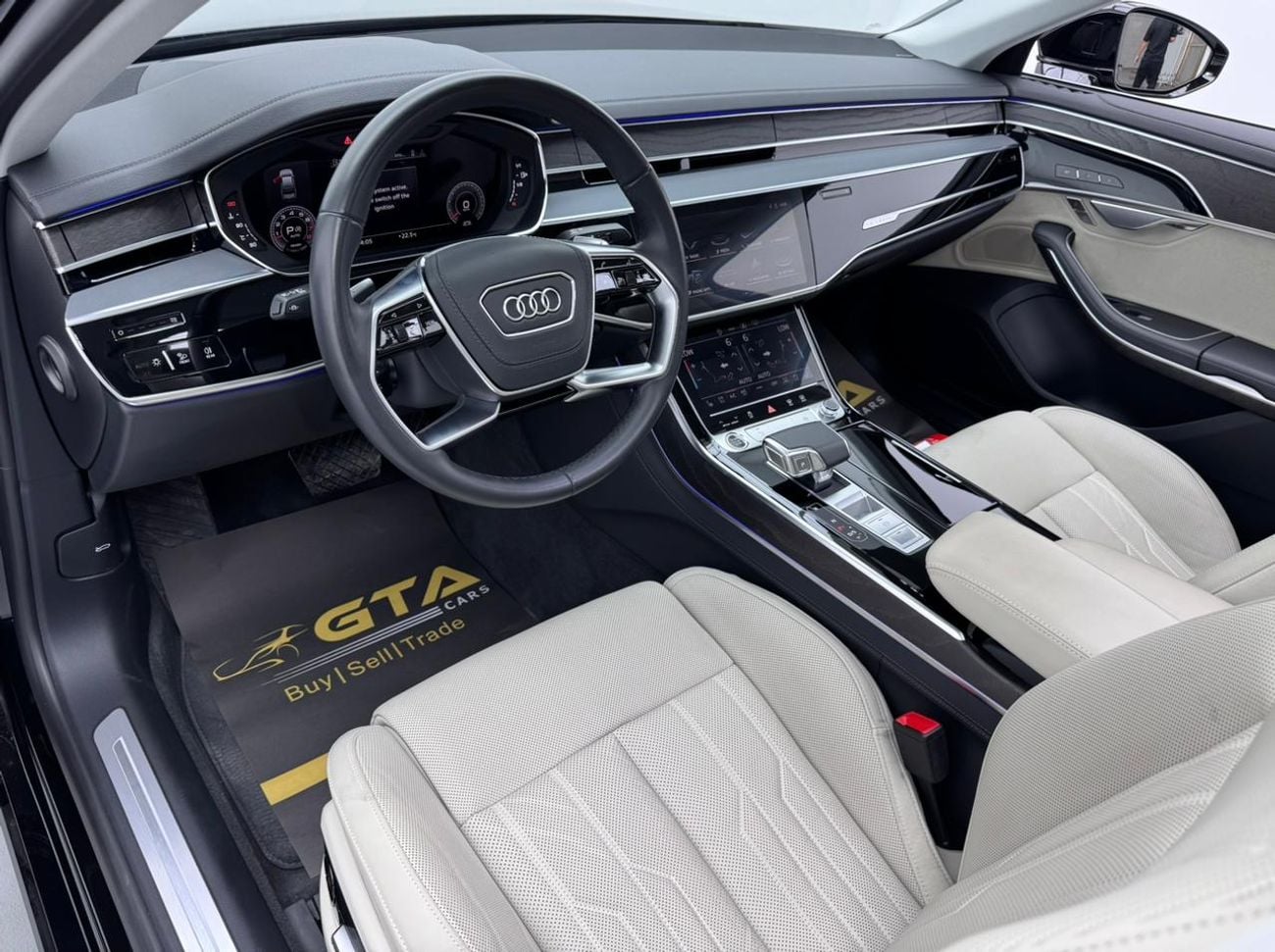 أودي A8 L 55 TFSI quattro 3.0L (335 HP) 2024 Audi A8 55 TFSI Quattro, 2029 Audi Warranty and Service Pack, A