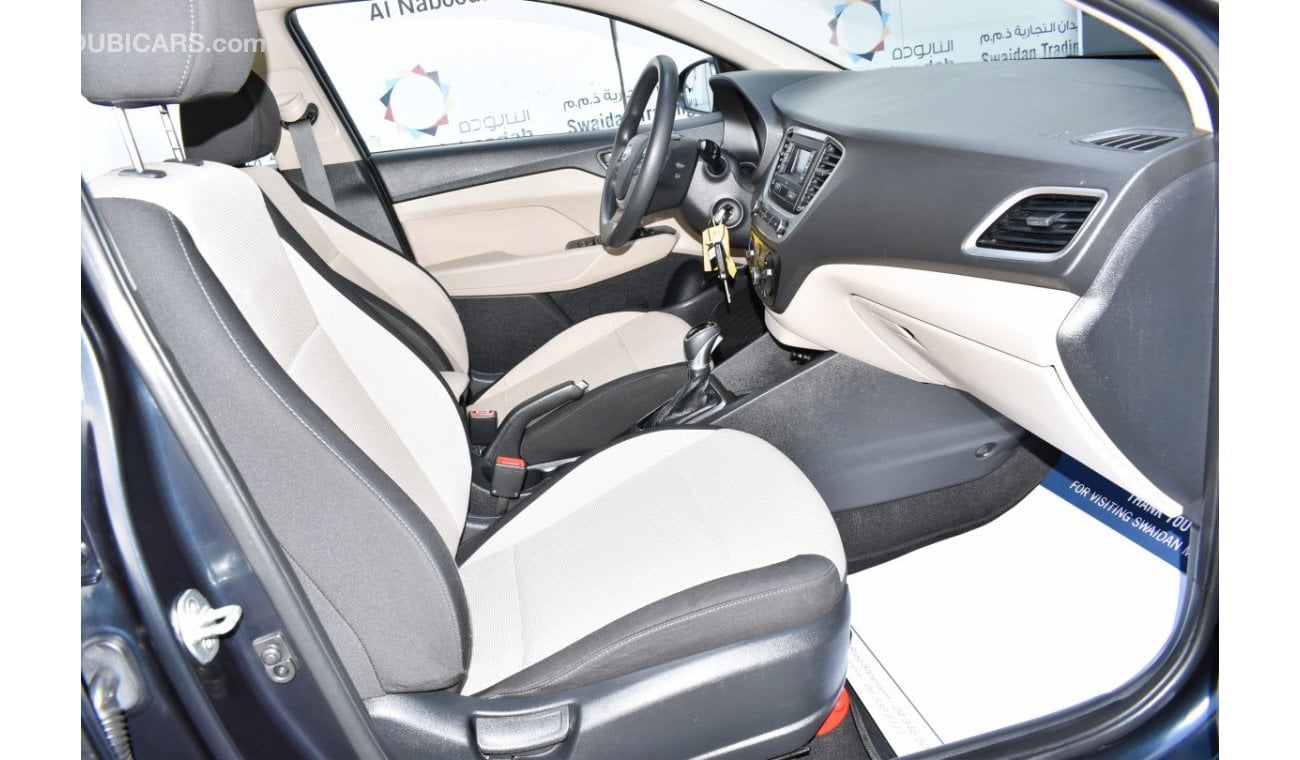 Hyundai Accent AED 769 PM | 1.6L GL SMART GCC DEALER WARRANTY