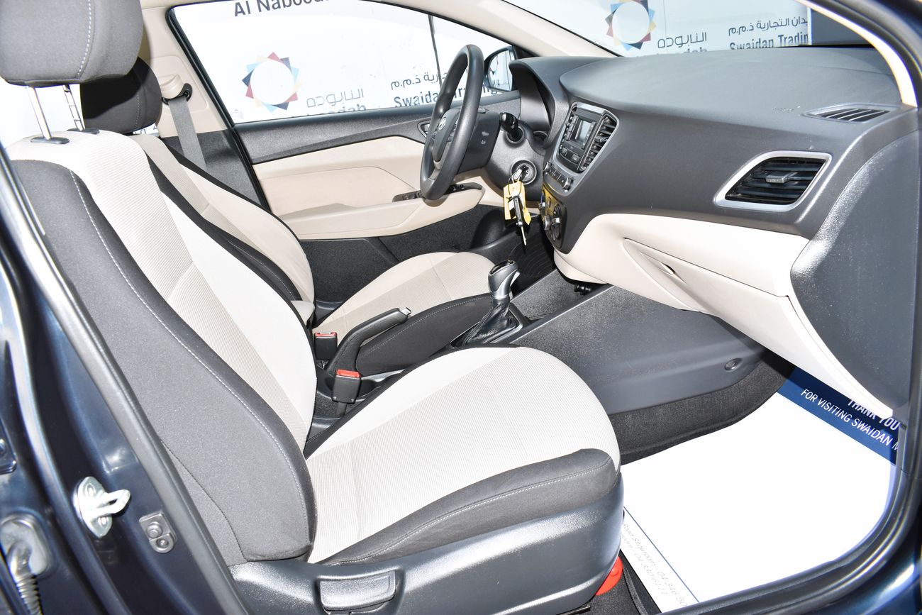 Hyundai Accent AED 719 PM | 1.6L GL SMART GCC DEALER WARRANTY