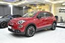 Fiat 500X EXCELLENT DEAL for our Fiat 500x ( 2023 Model ) in Red Color GCC Specs