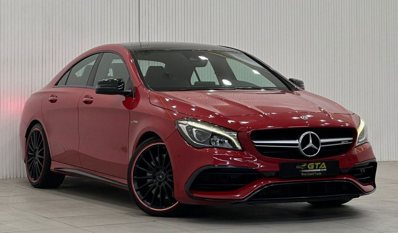 Mercedes-Benz CLA 45 AMG Std 2018 Mercedes Benz CLA45 AMG 4MATIC, Warranty, Service History, Full Options, GCC