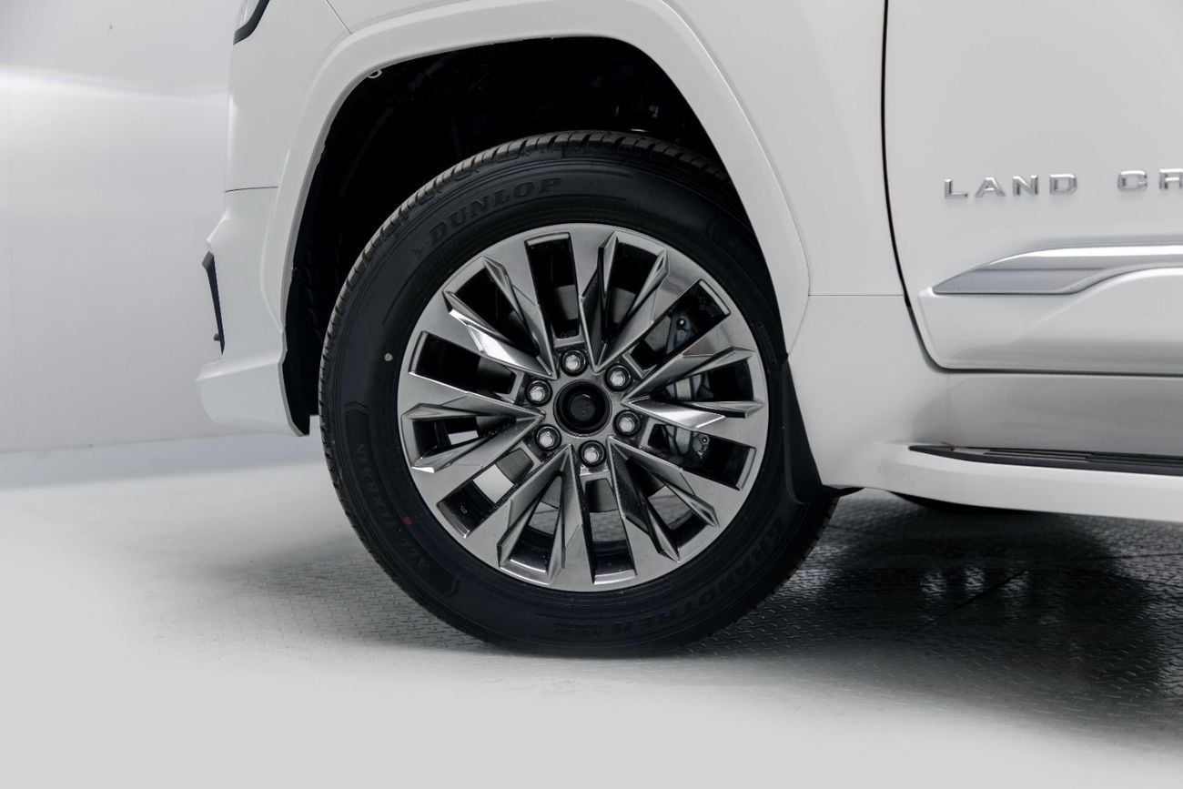 Toyota Land Cruiser VXR 3.3L - Precious White Pearl Inside Black & Dark Red | Export Only