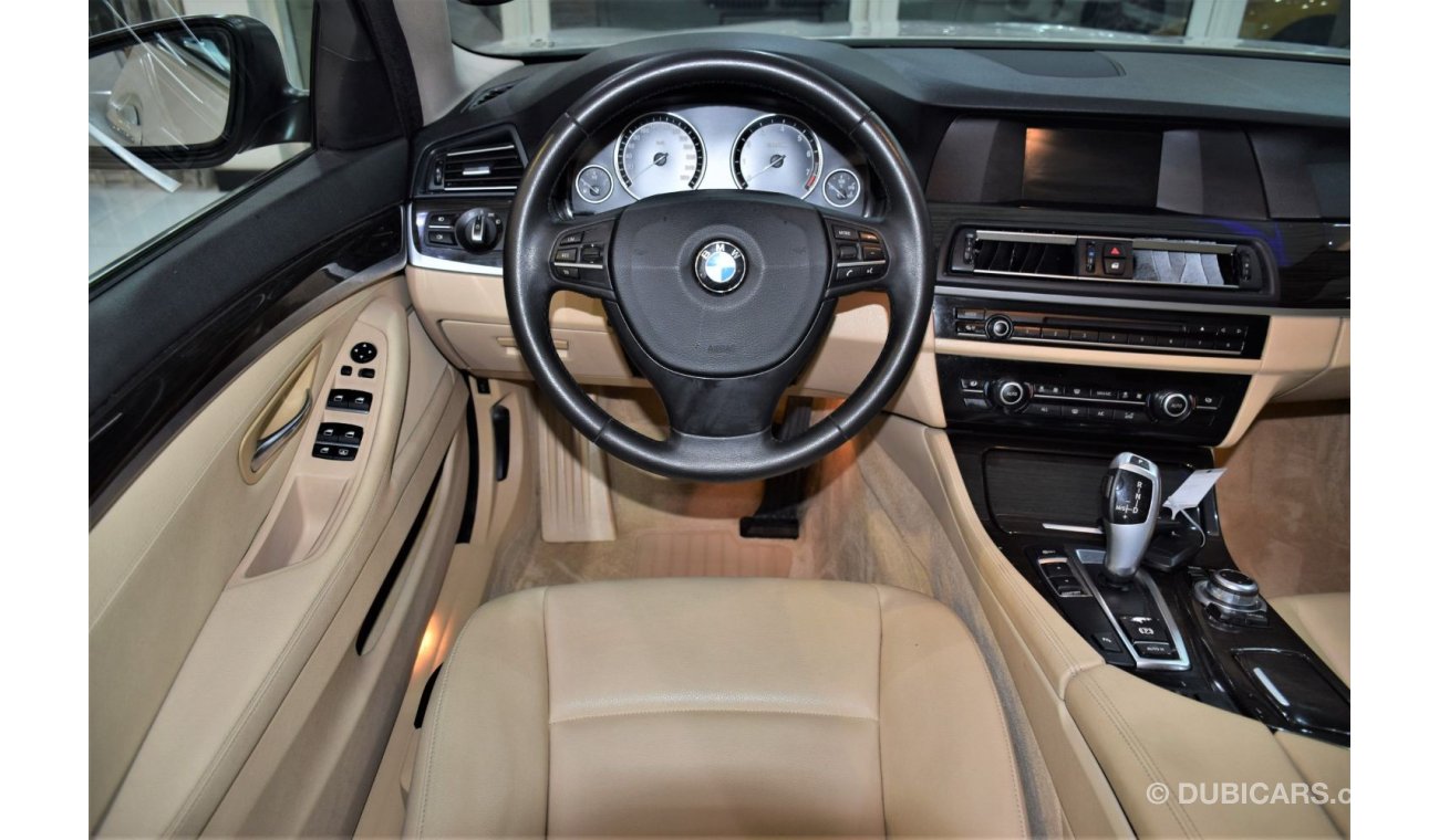 BMW 520i EXCELLENT DEAL for our BMW 520i ( 2013 Model! ) in White Color! GCC Specs