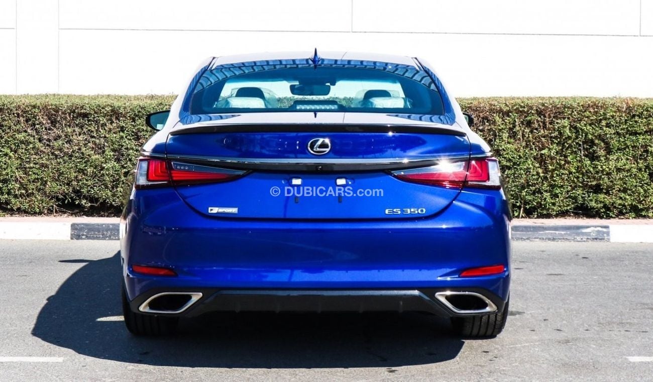 Lexus ES350 2021 F-sport Black Line special edition (Export). Local Registration +10%