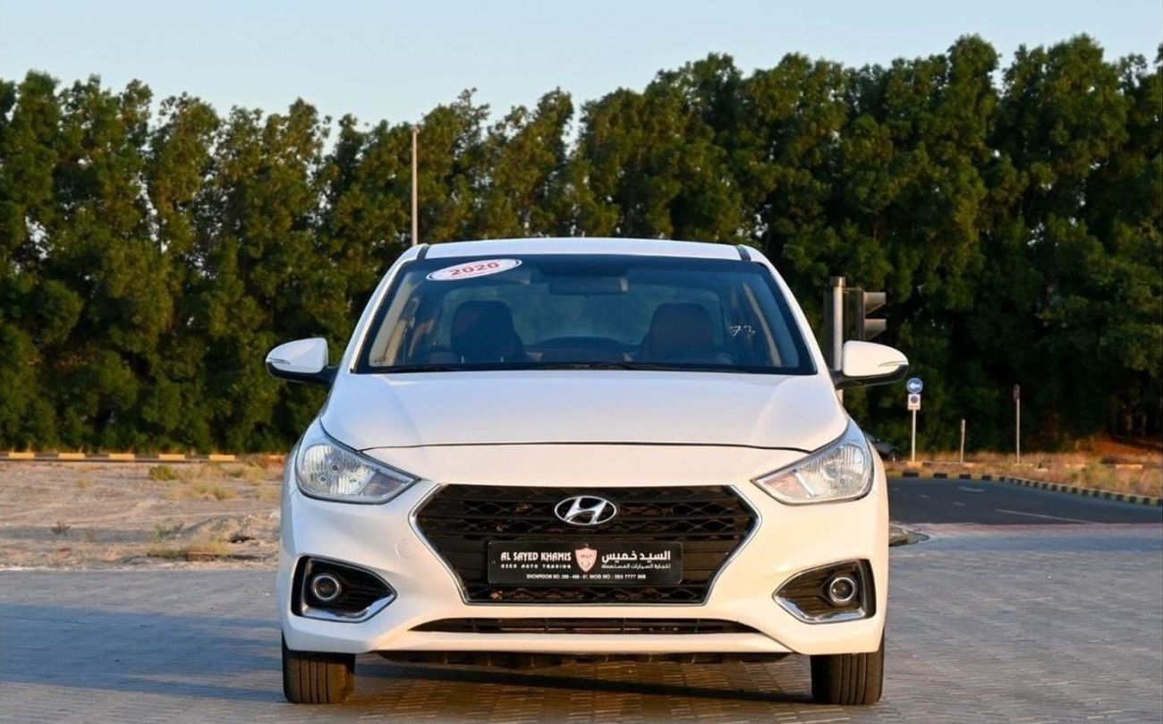 Hyundai Accent Base 1.6L (138 HP) Hyundai Accent 2020 GCC 1.6L in excellent condition, inside and out