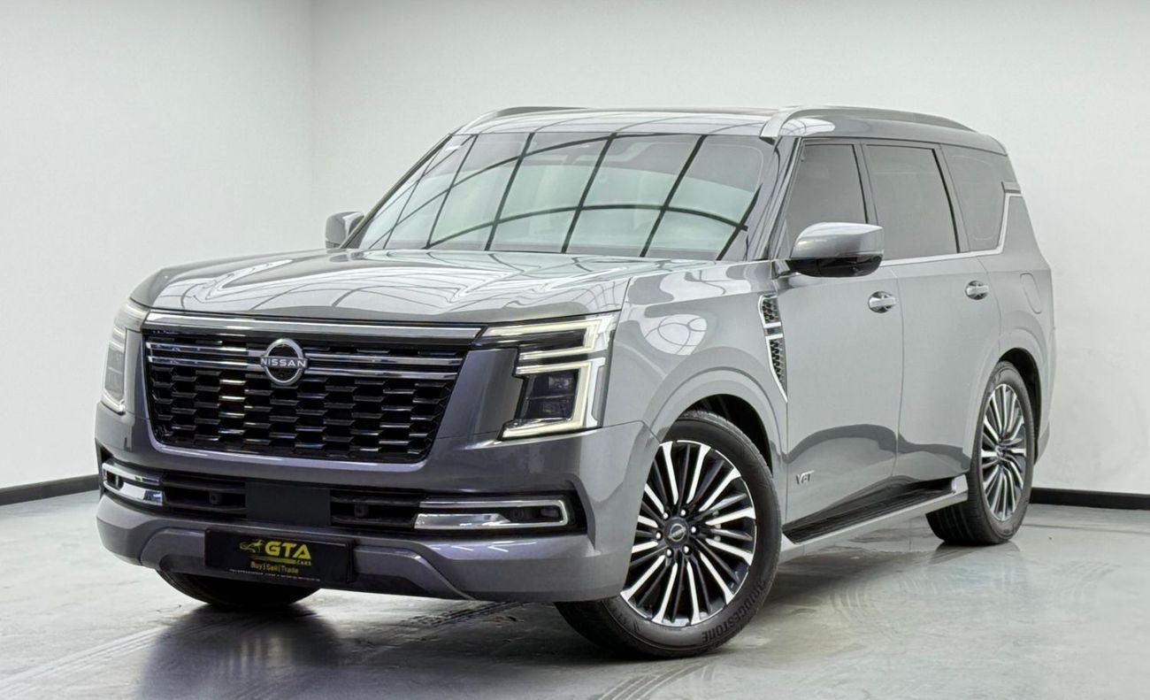 نيسان باترول 2025 Nissan Patrol LE Platinum, 2032 Nissan Warranty, 2030 Nissan Service Pack, 8 Seater, GCC