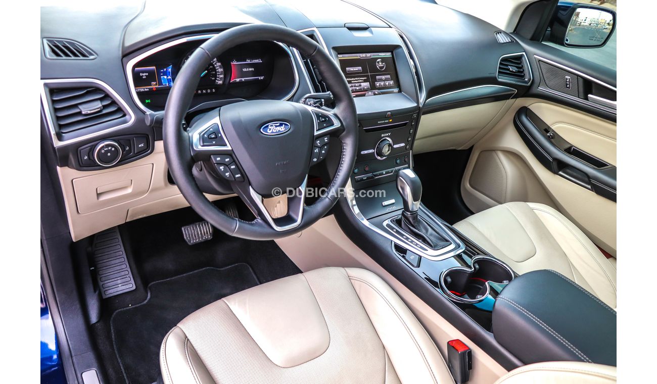 Ford Edge Titanium AWD AED 2300 P.M with 0% Downpayment