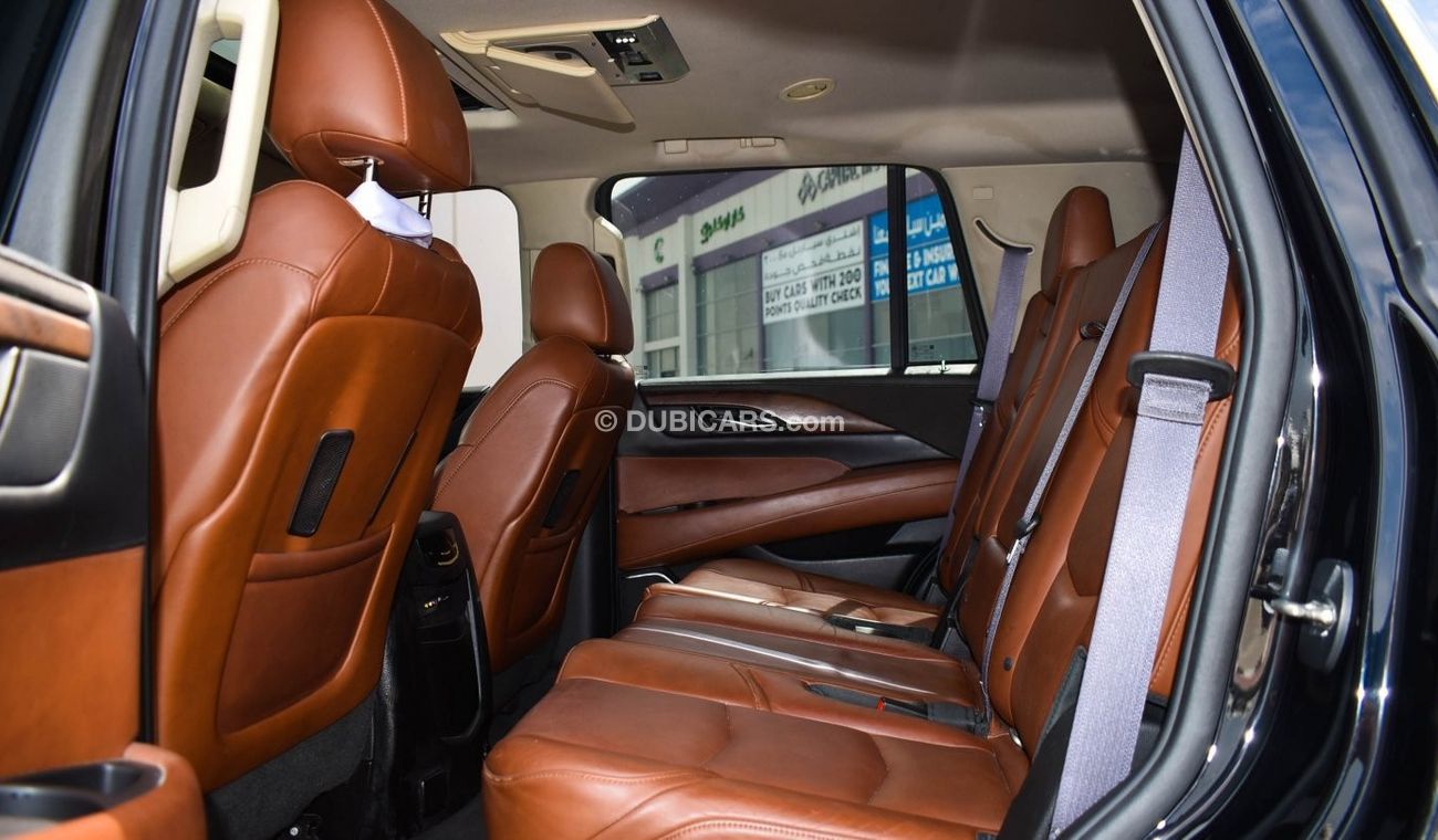 Cadillac Escalade Platinum BLACK EDITION 2015 GCC LOW KILOMETER PERFECT CONDITION