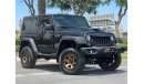 Jeep Wrangler JEEP WRANGLER SPORT 2017 GCC BODY KIT FULL SERVICE HISTORY WITH DEALER WARRANTY