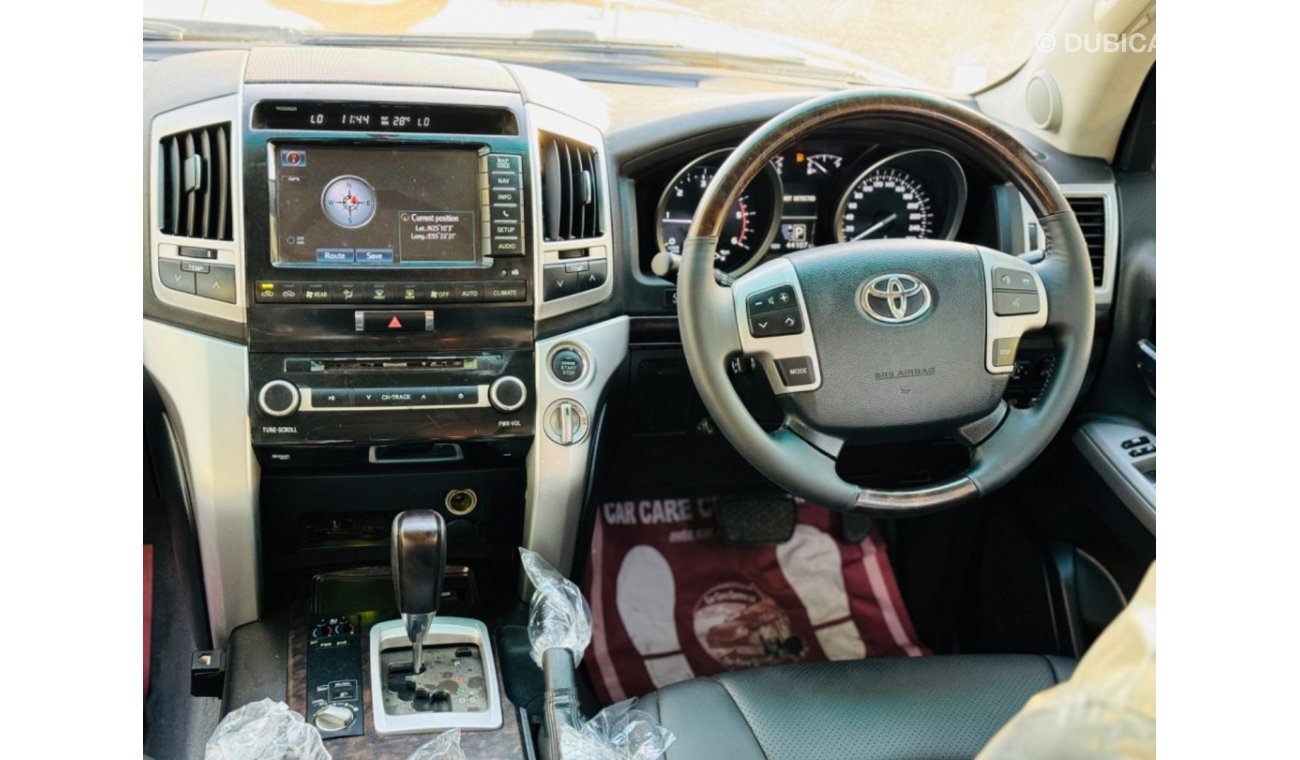Toyota Land Cruiser Sahara edition top of the range, Right hand drive