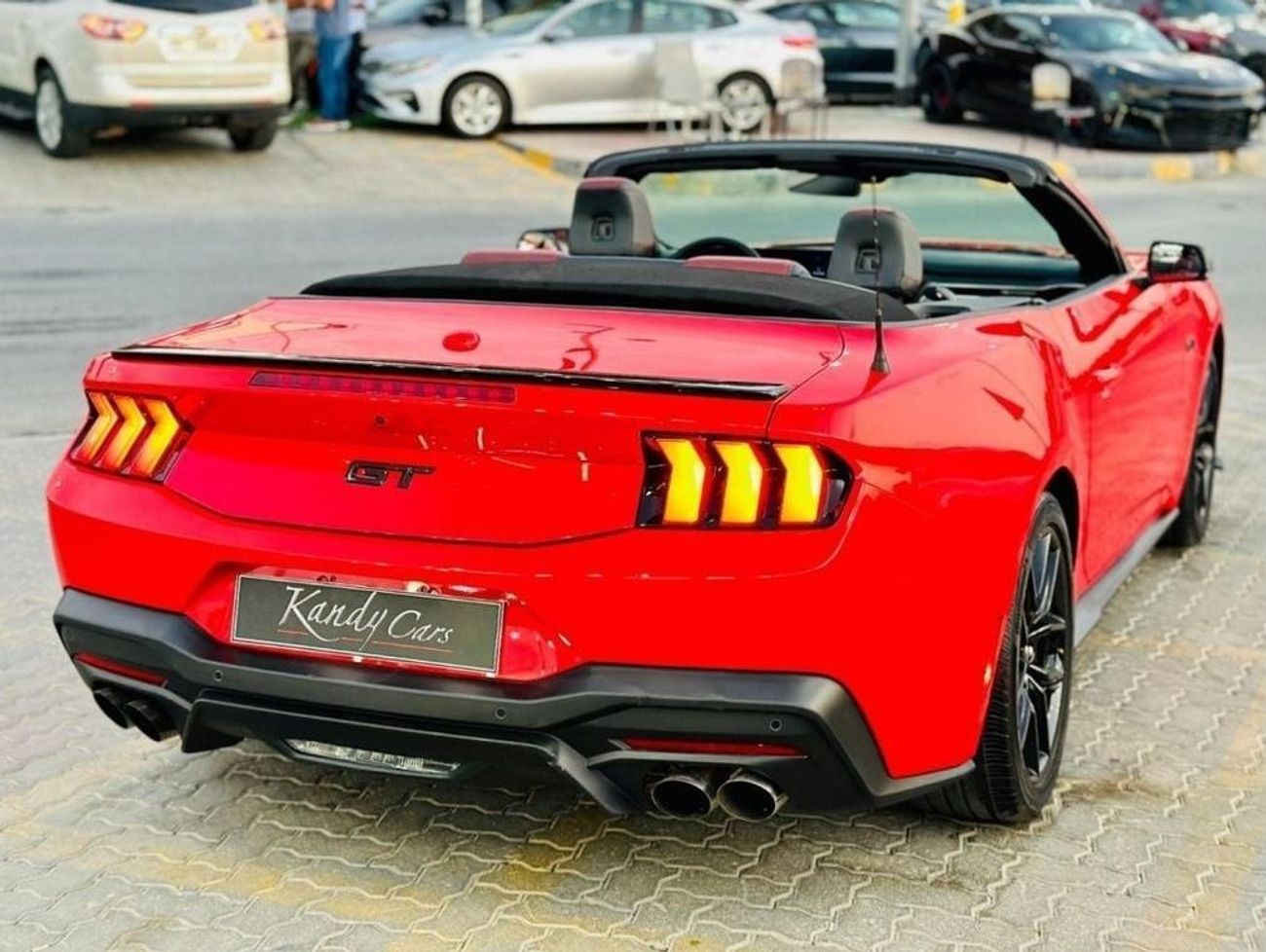 فورد موستانج GT Premium Convertible | Monthly AED 3800/- | 0% DP | Digital Cluster | Active Exhaust | # 04274