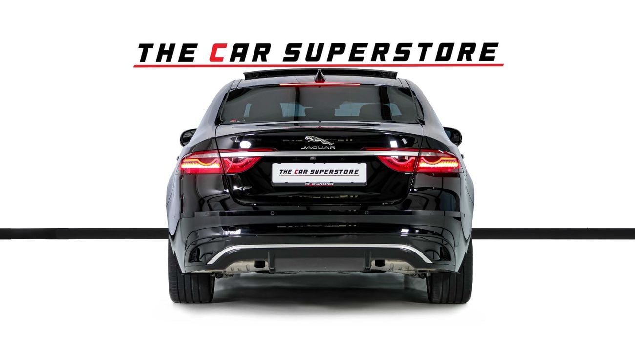 Jaguar XF R-Sport 3.0L Al Tayer Full Service History-Red/Black Full Leather Interior-Premium Sound System