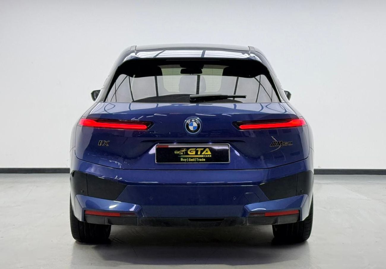 BMW iX 2023 BMW iX M60 E-Performance, BMW Warranty+Service Contract+Full Service History, GCC Specs.
